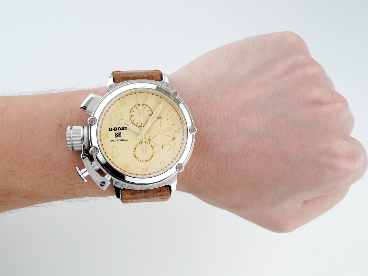 Швейцарський годинник U-Boat Chimera 925 Silver