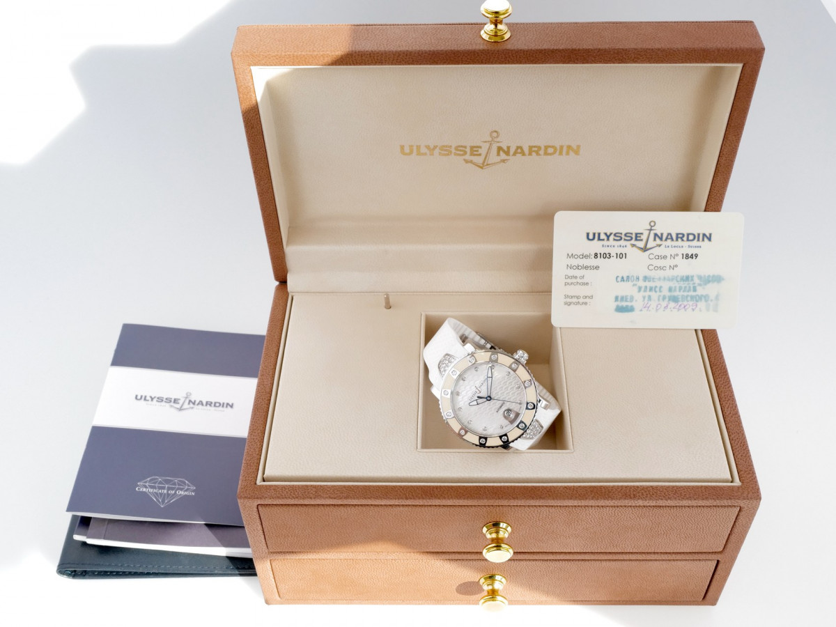 Швейцарские часы Ulysse Nardin Lady Diver Starry Night