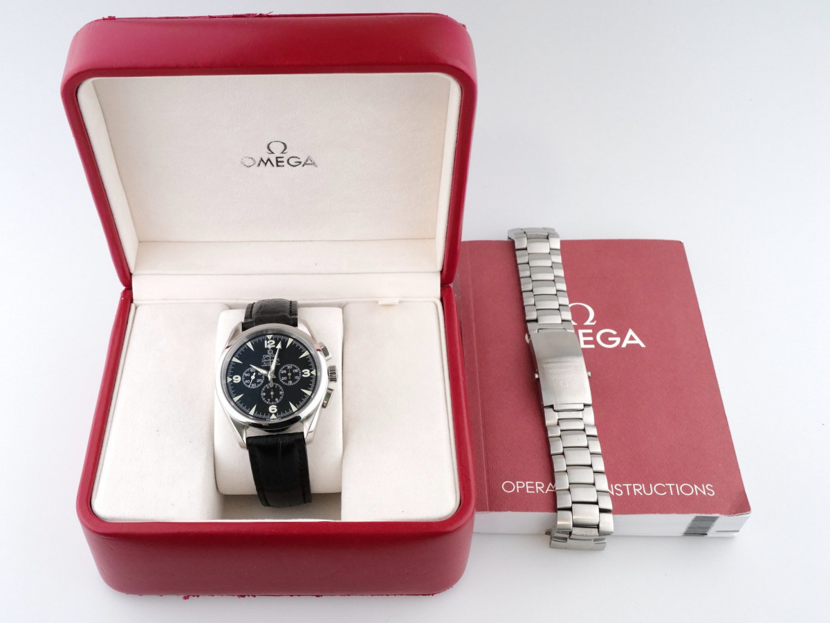 Швейцарские часы Omega Railmaster Chronograph