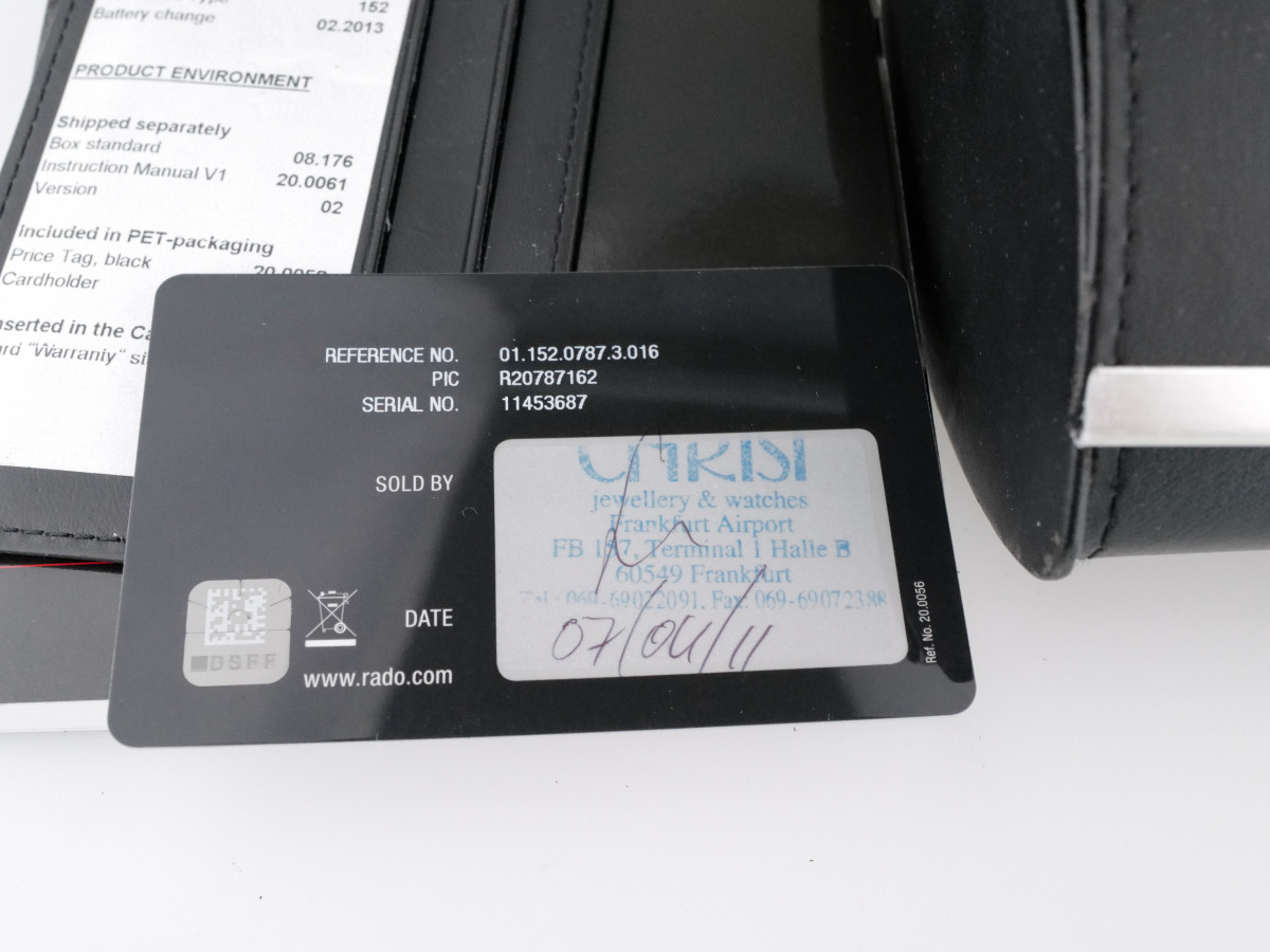 Швейцарские часы Rado Integral DiaStar