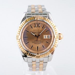 Швейцарський годинник Breitling Galactic 41 Champagne Dial