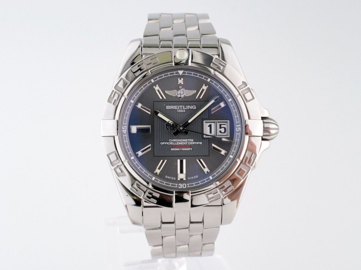 Швейцарський годинник Breitling Galactic 41 Grey Dial