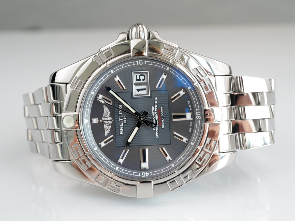 Швейцарський годинник Breitling Galactic 41 Grey Dial