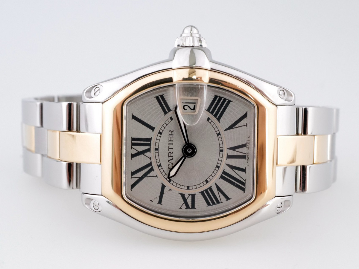 Швейцарський годинник Cartier Roadster Ladies Gold Steel