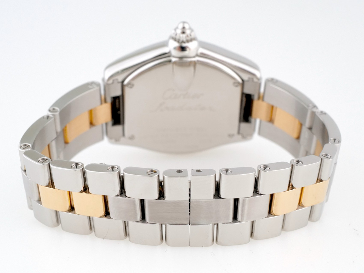 Швейцарський годинник Cartier Roadster Ladies Gold Steel