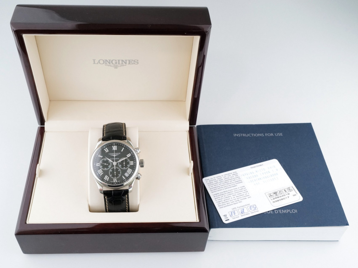 Швейцарський годинник Longines Master Collection Chronograph 44