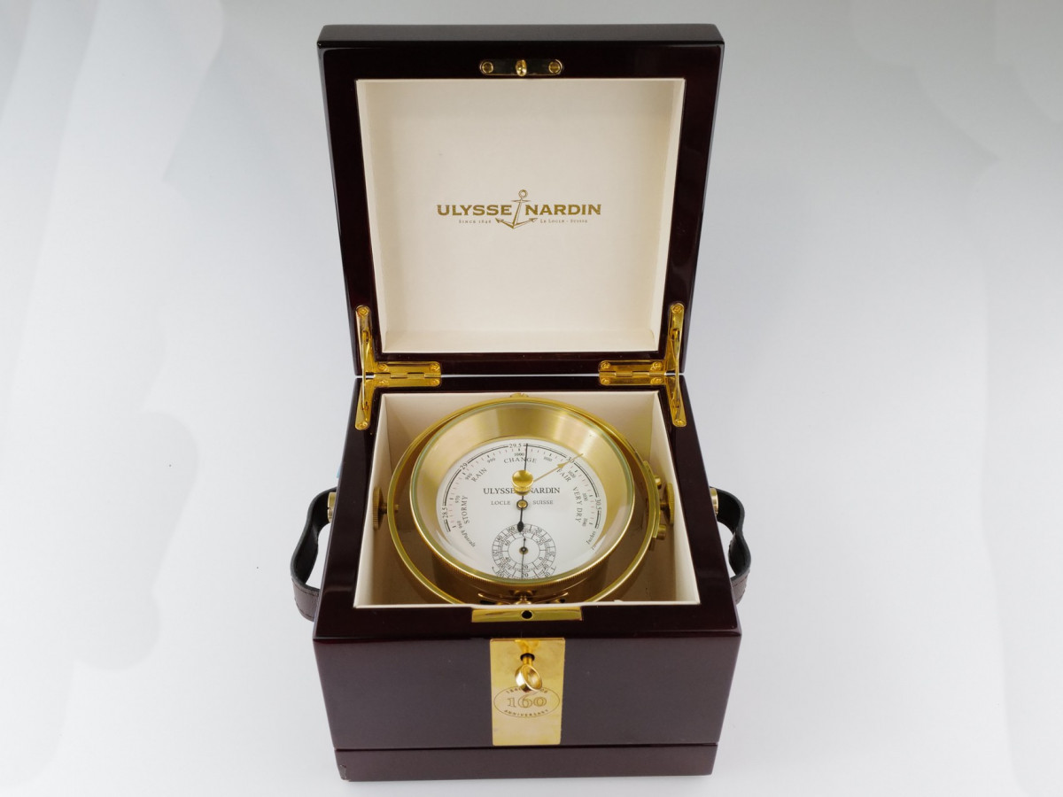 Швейцарские часы Ulysse Nardin Brass Barometer 