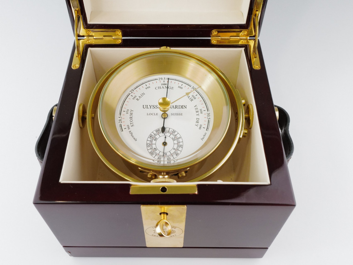 Швейцарские часы Ulysse Nardin Brass Barometer 