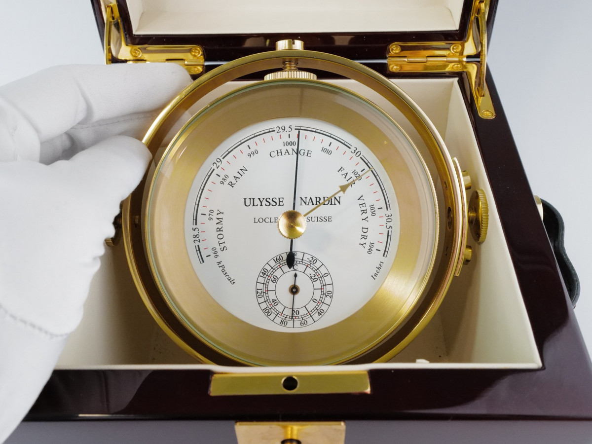 Швейцарские часы Ulysse Nardin Brass Barometer 