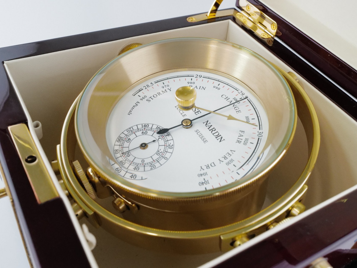 Швейцарские часы Ulysse Nardin Brass Barometer 