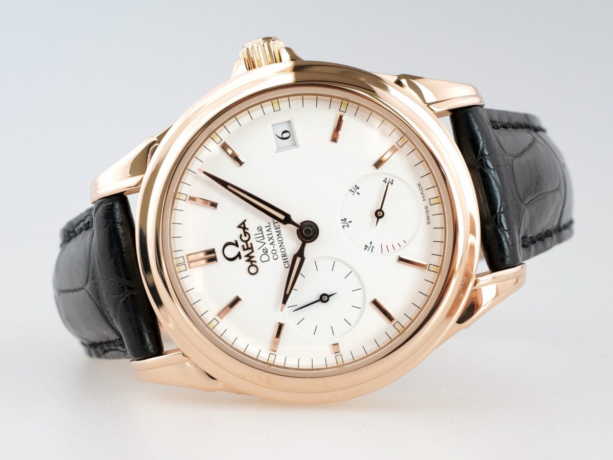 Швейцарские часы Omega De Ville Co-Axial Power Reserve 18K Gold