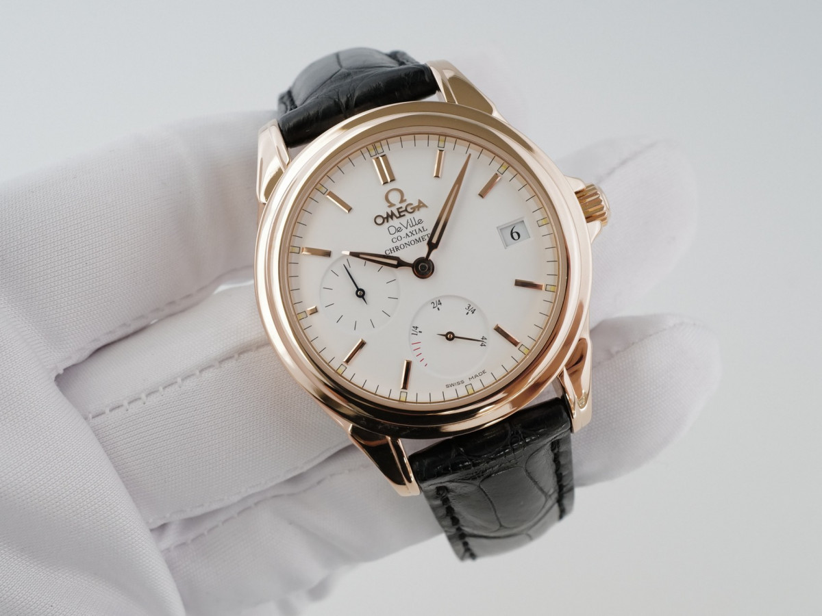 Швейцарские часы Omega De Ville Co-Axial Power Reserve 18K Gold