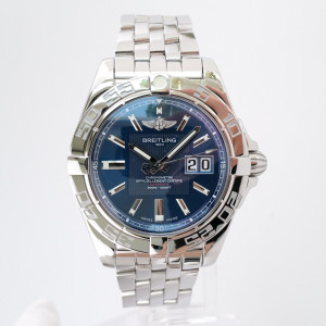 Швейцарские часы Breitling Galactic 41 Blue Dial