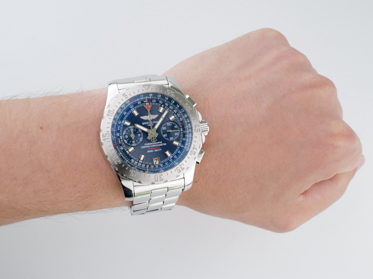 Swiss watch Breitling Professional Skyracer Blue Dial