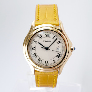 Швейцарський годинник Cartier Cougar 18K Gold