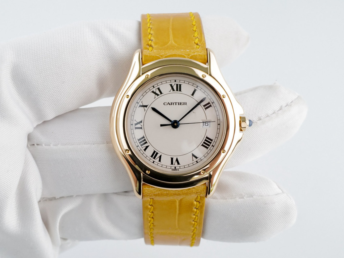 Swiss watch Cartier Cougar 18K Gold
