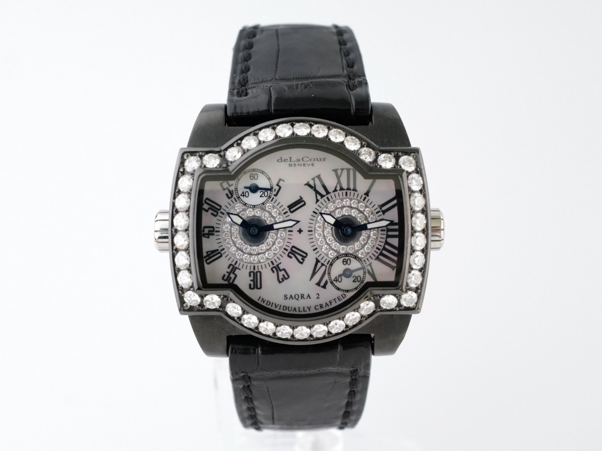Швейцарские часы DeLaCour Saqra Diamonds