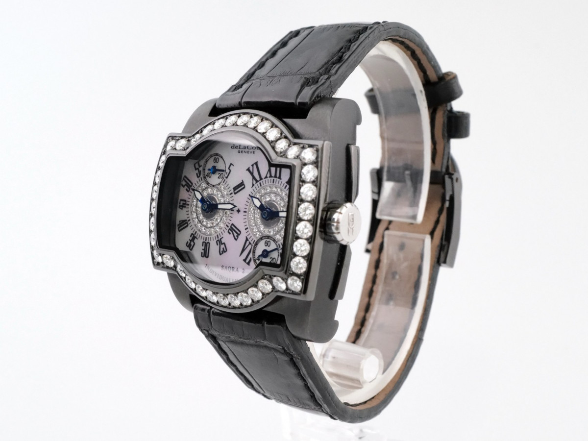 Швейцарские часы DeLaCour Saqra Diamonds