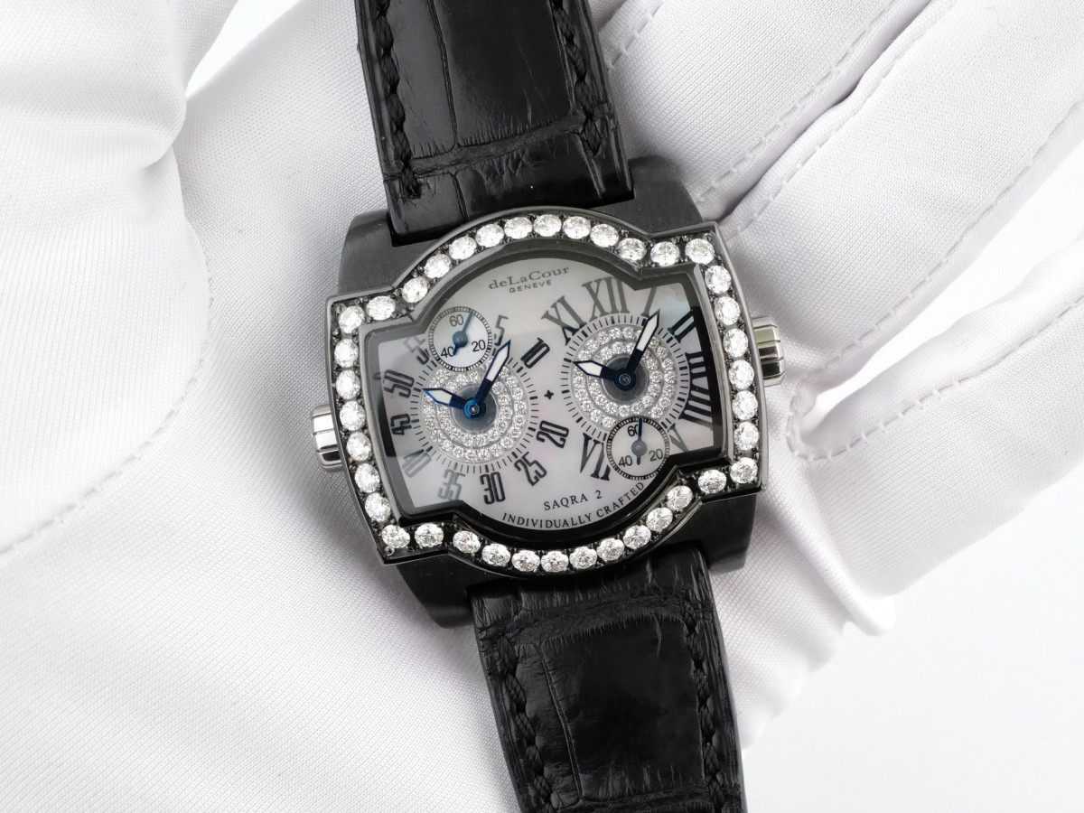 Швейцарские часы DeLaCour Saqra Diamonds