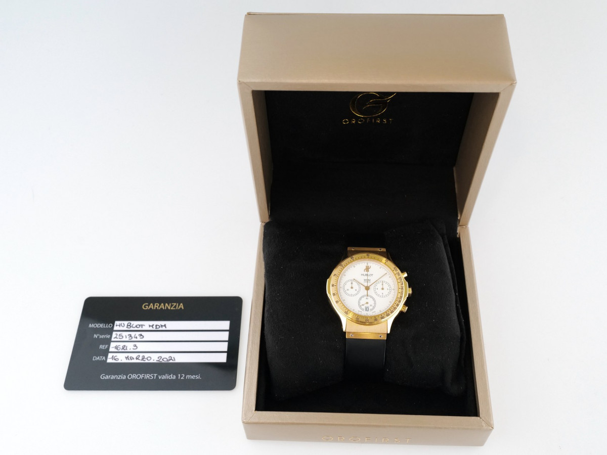 Швейцарские часы Hublot Classic MDM Chronograph 18K Gold