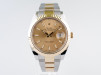 Швейцарський годинник Rolex Datejust 41 Champagne Dial Steel and 18K Yellow Gold Oyster