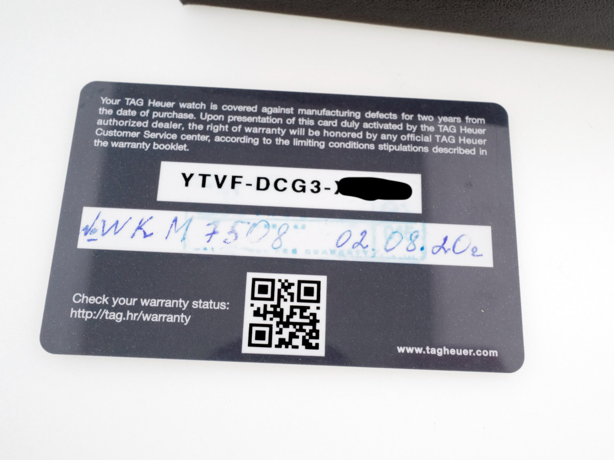 Swiss watch Tag Heuer Carrera Special Edition