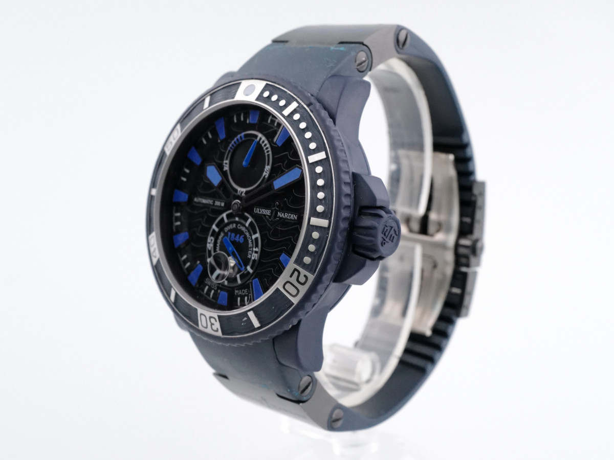 Швейцарские часы Ulysse Nardin Maxi Marine Diver Blue Sea Limited
