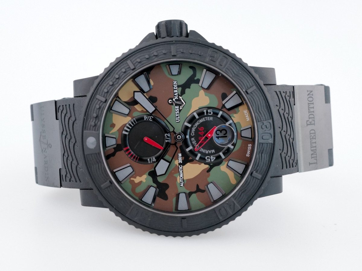 Швейцарський годинник Ulysse Nardin Maxi Marine Military Camouflage Limited