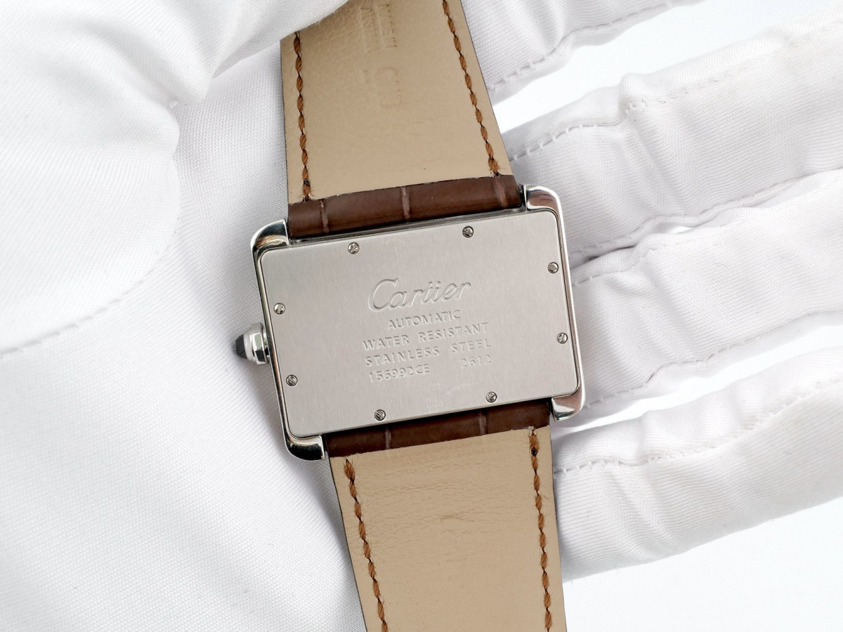Swiss watch Cartier Tank Divan Diamonds