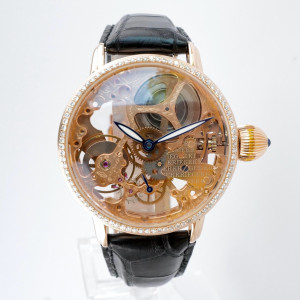 Швейцарские часы Krieger Gigantium Diamonds Skeleton Limited Manual Wind