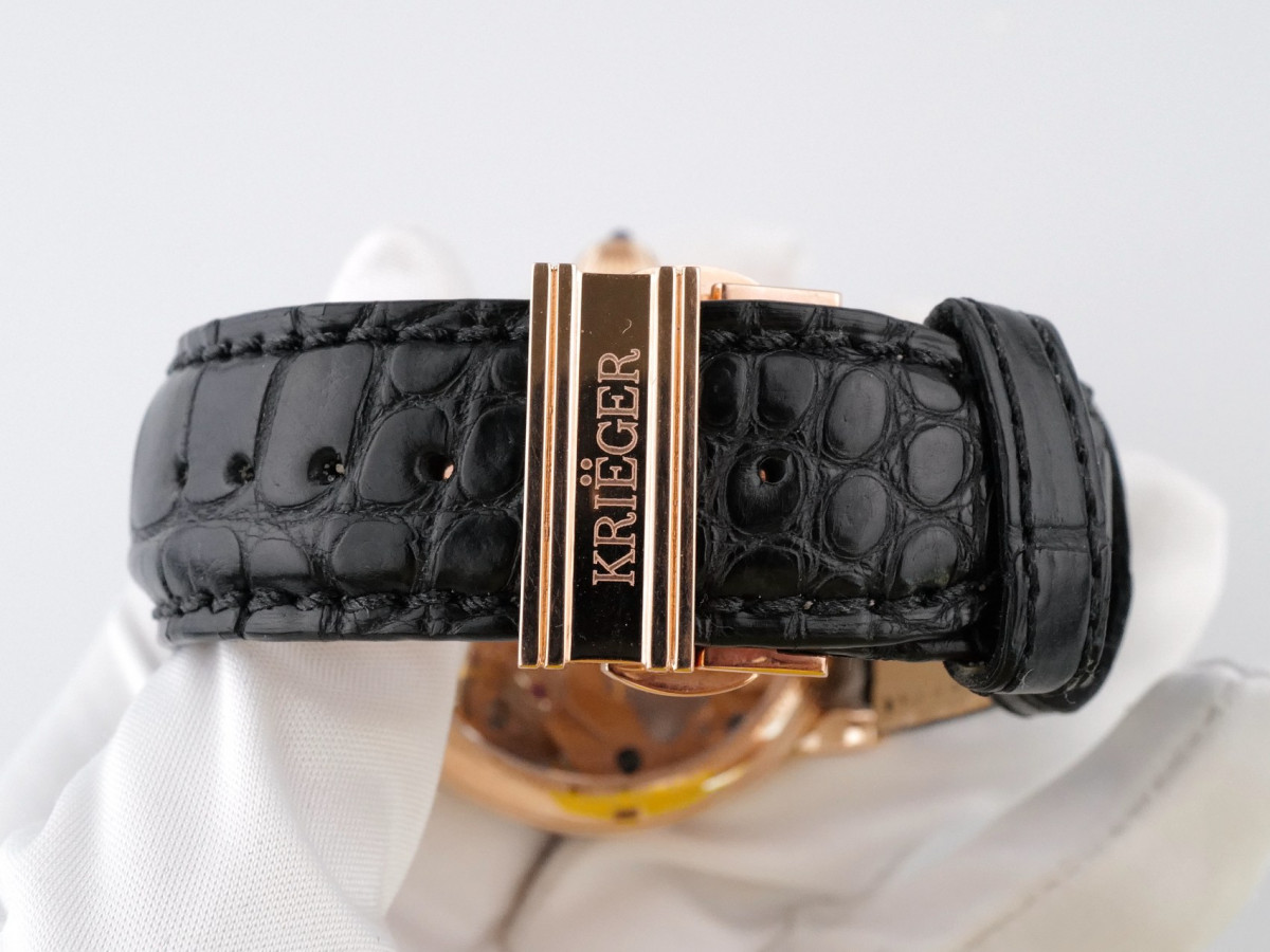 Швейцарские часы Krieger Gigantium Diamonds Skeleton Limited Manual Wind