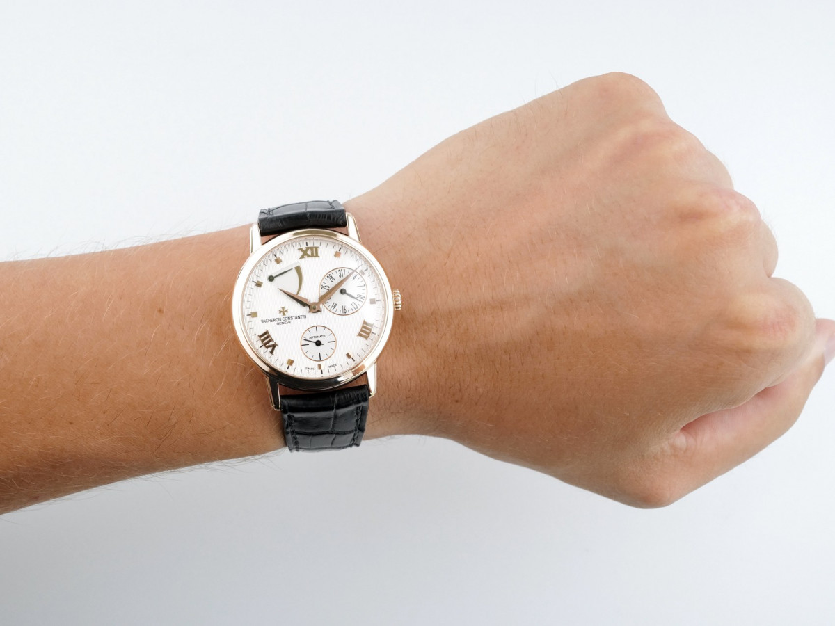 Швейцарские часы Vacheron Constantin Patrimony Power Reserve 18K Rose Gold