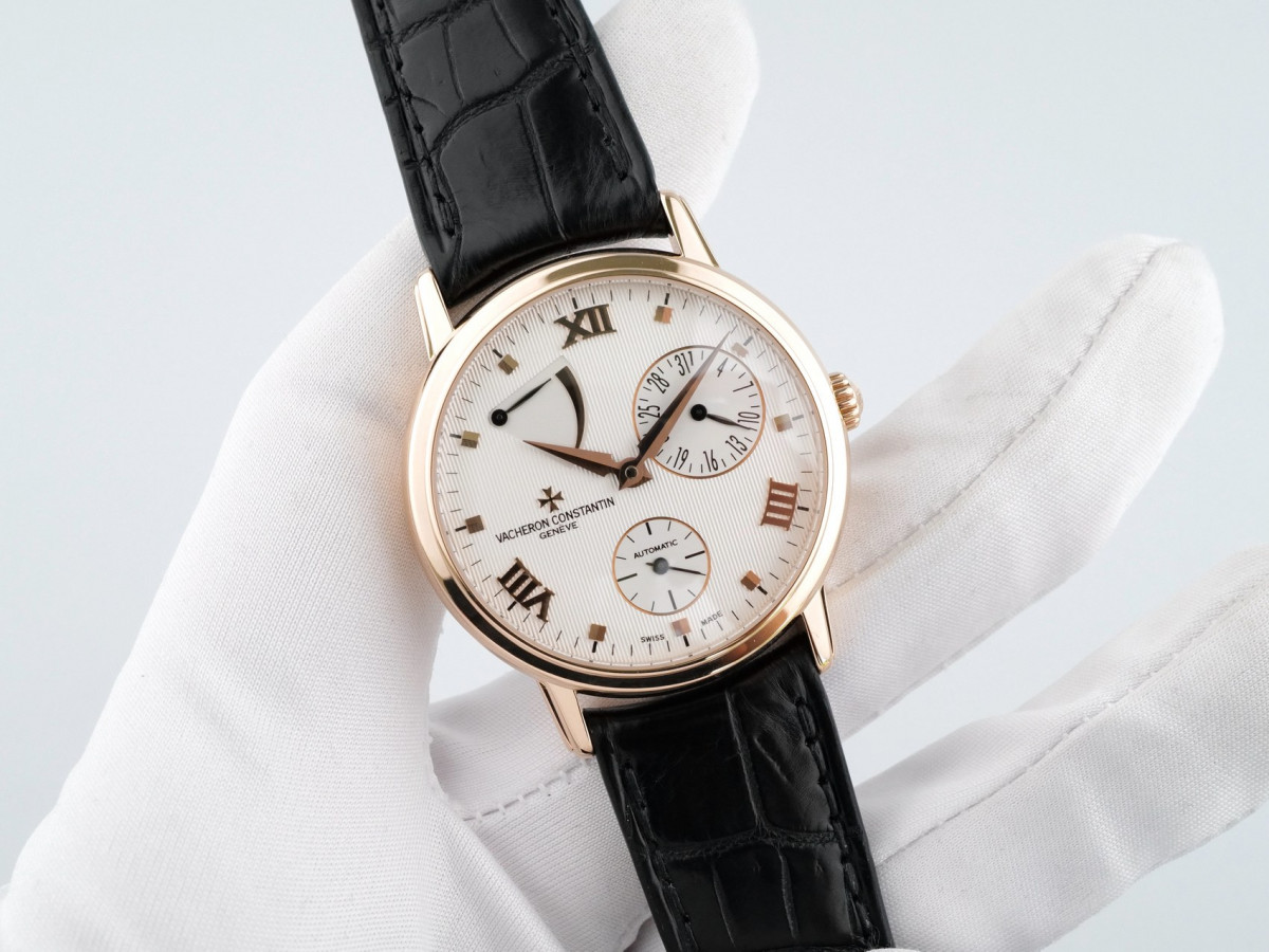 Швейцарские часы Vacheron Constantin Patrimony Power Reserve 18K Rose Gold