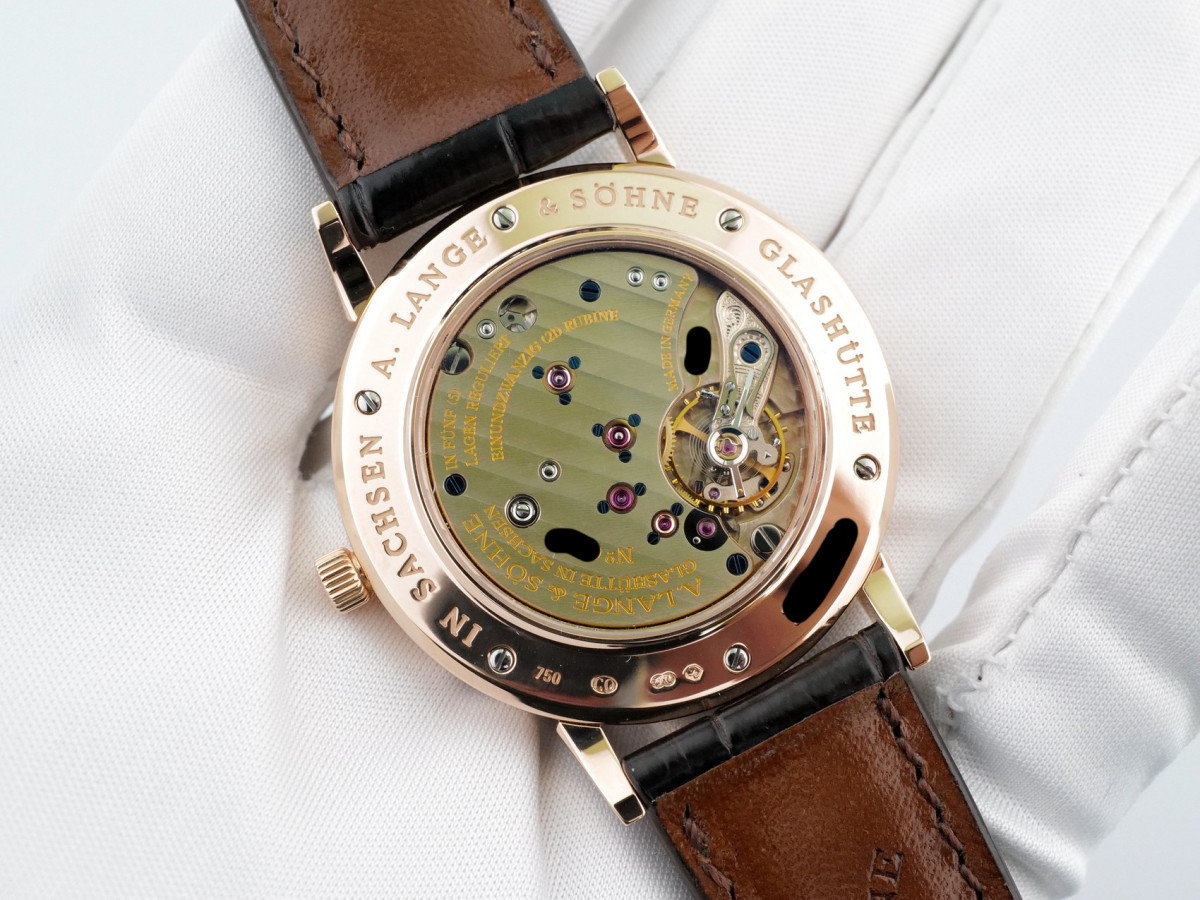 Швейцарський годинник A. Lange and Sohne Saxonia 18K Rose Gold