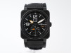 Швейцарские часы Bell & Ross Aviation GMT Carbon Fiber Dial