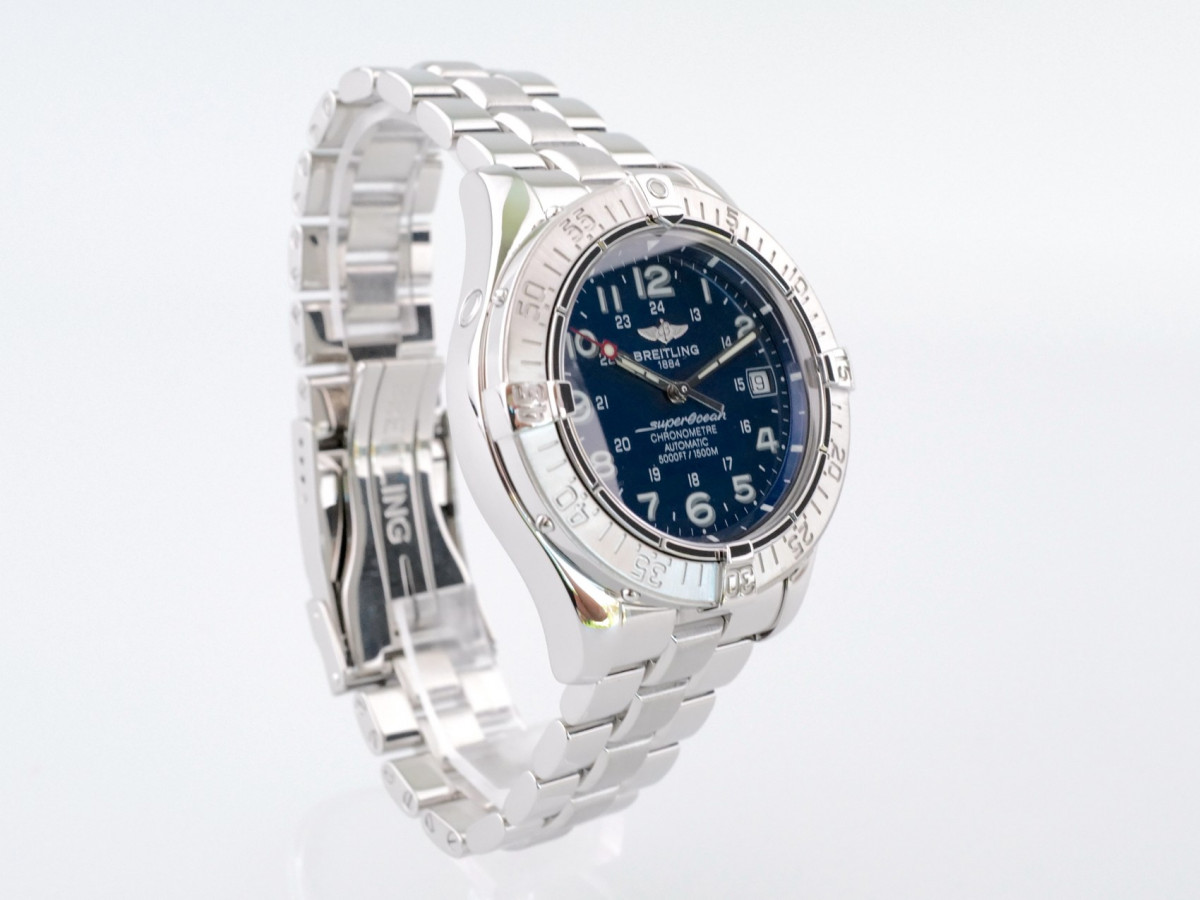 Swiss watch Breitling SuperOcean Automatic Chronometer Blue Dial