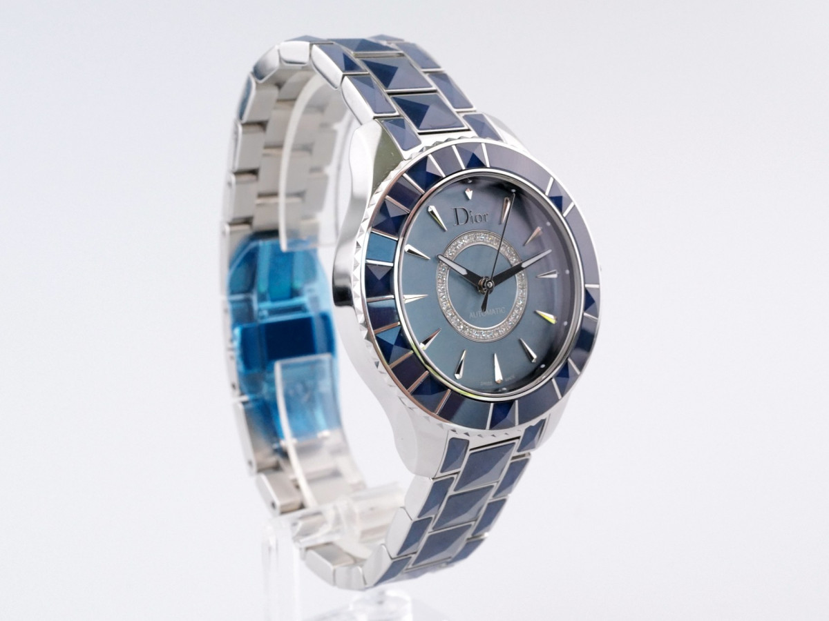 Швейцарские часы Dior Christal Blue Mother of Pearl Diamond Dial