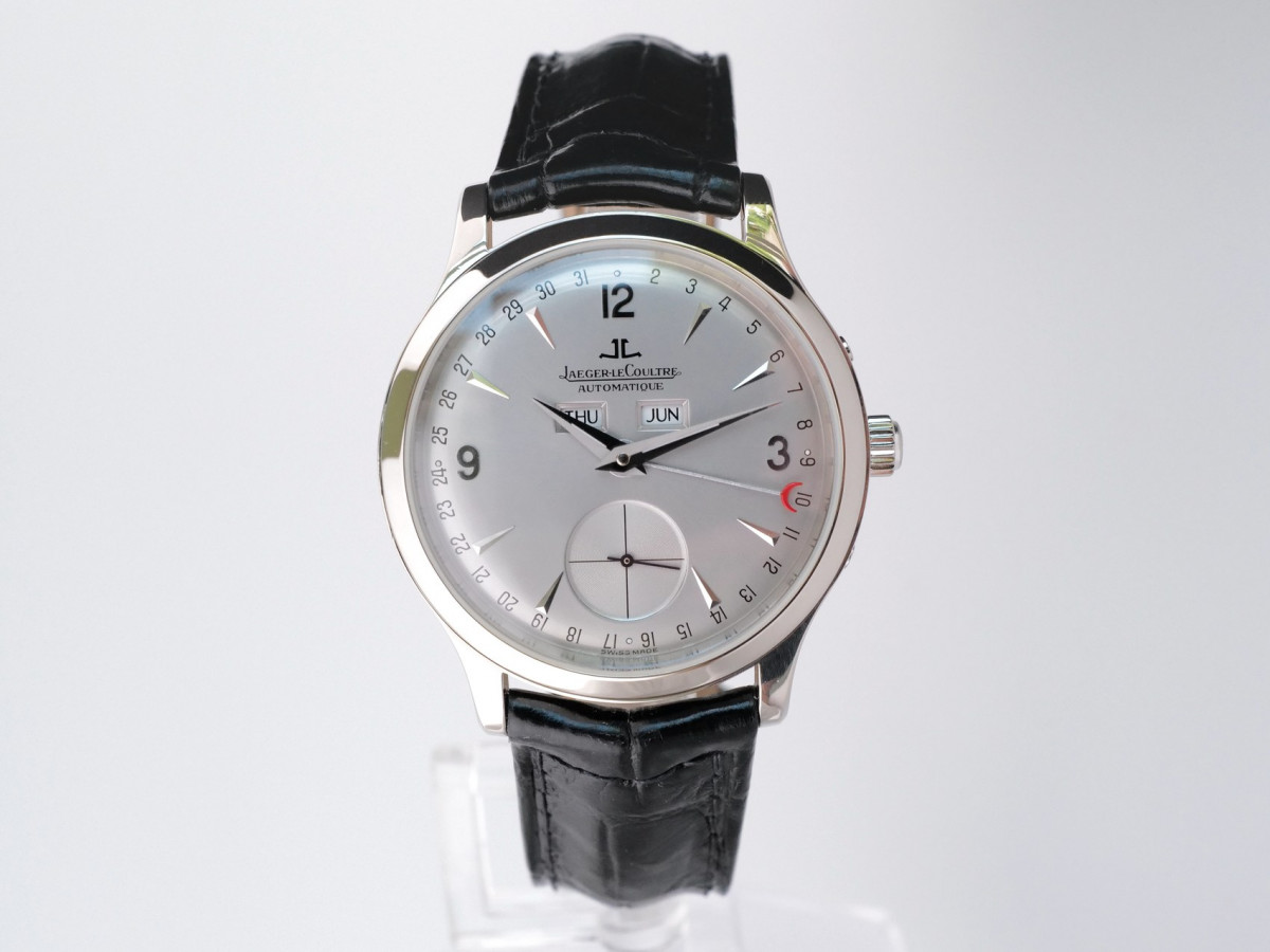 Швейцарський годинник Jaeger-LeCoultre Master Control Triple Calendar 18K White Gold