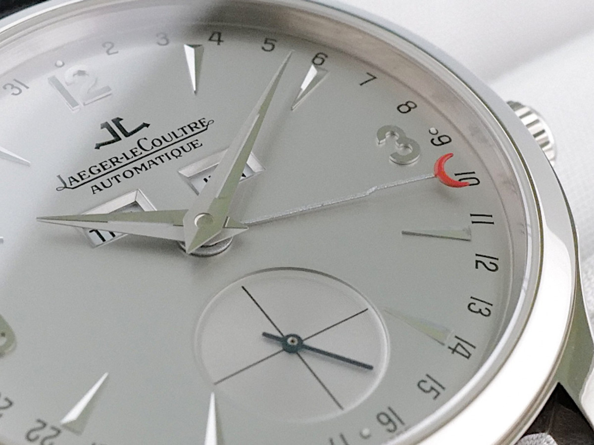 Швейцарський годинник Jaeger-LeCoultre Master Control Triple Calendar 18K White Gold