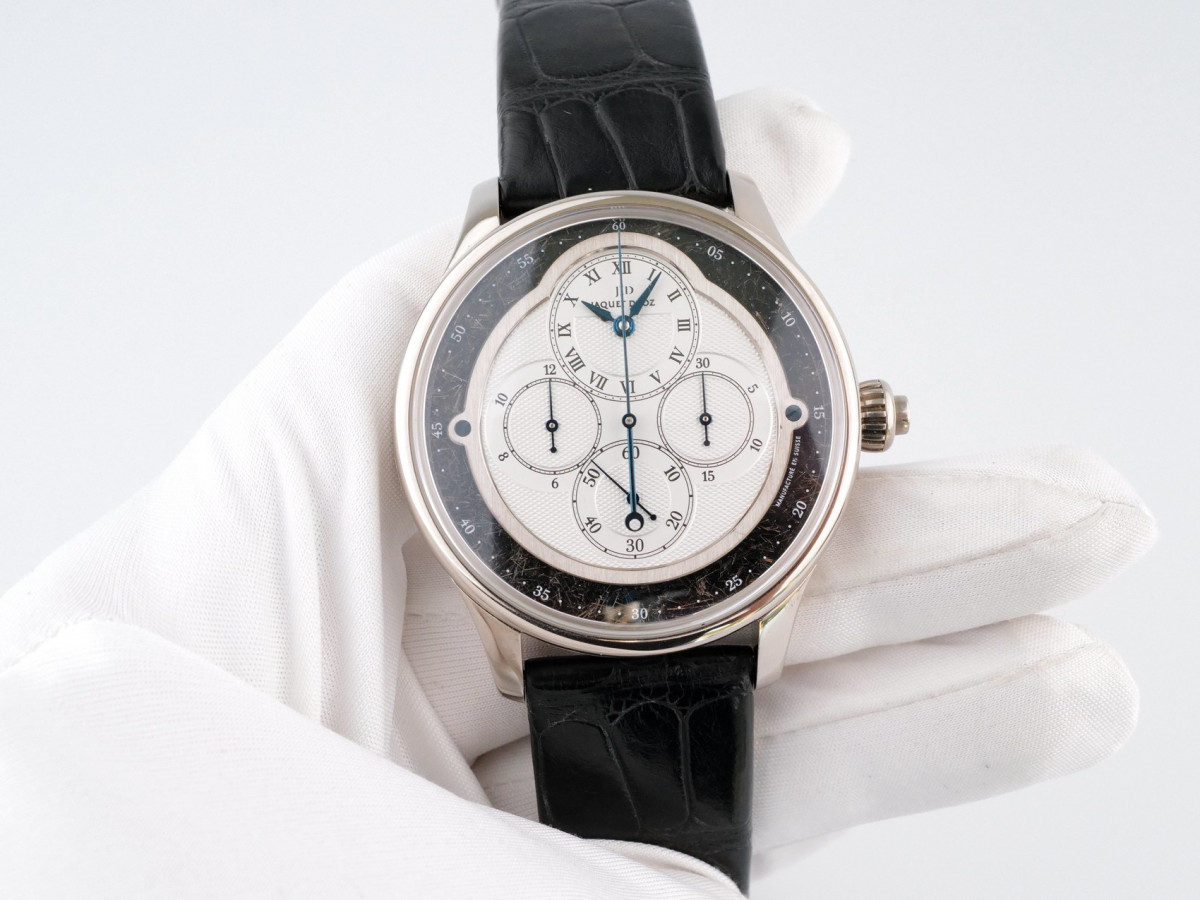 Швейцарський годинник Jaquet Droz Chaux-de-Fonds Chrono Monopoussoir Minerale Chronograph