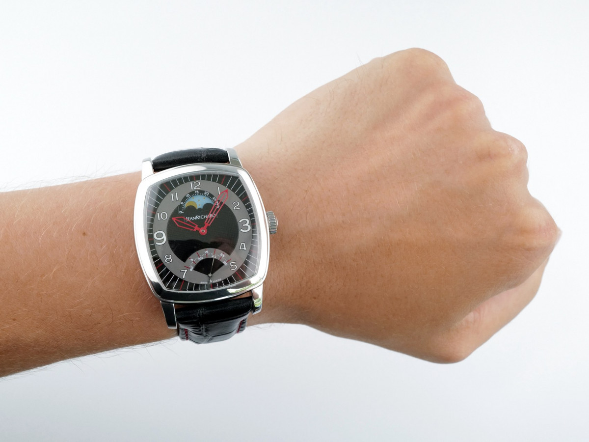 Swiss watch JeanRichard TV Screen XL Moon Phases
