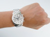 Швейцарський годинник Longines Master Collection Chronograph White Dial