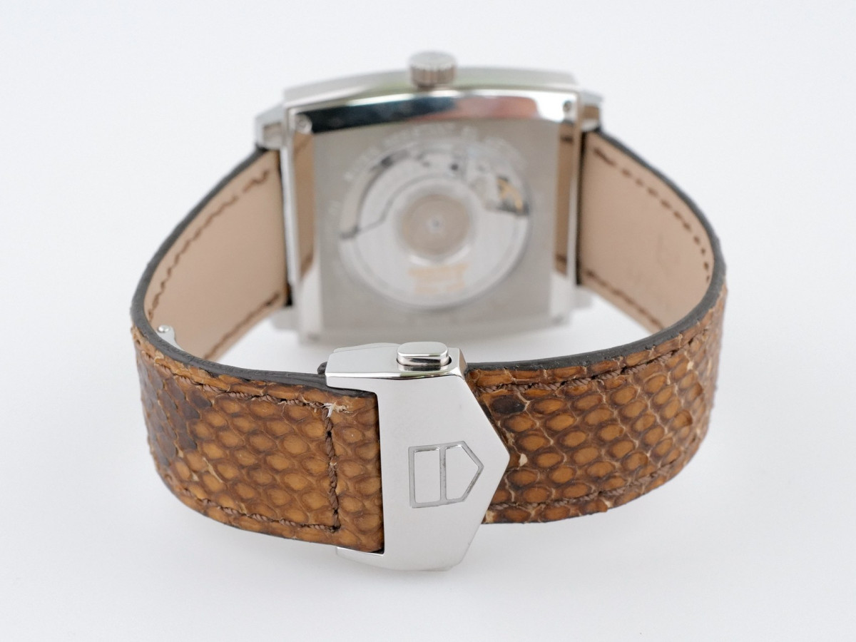 Швейцарские часы Tag Heuer Monaco Automatic Diamond Brown Dial