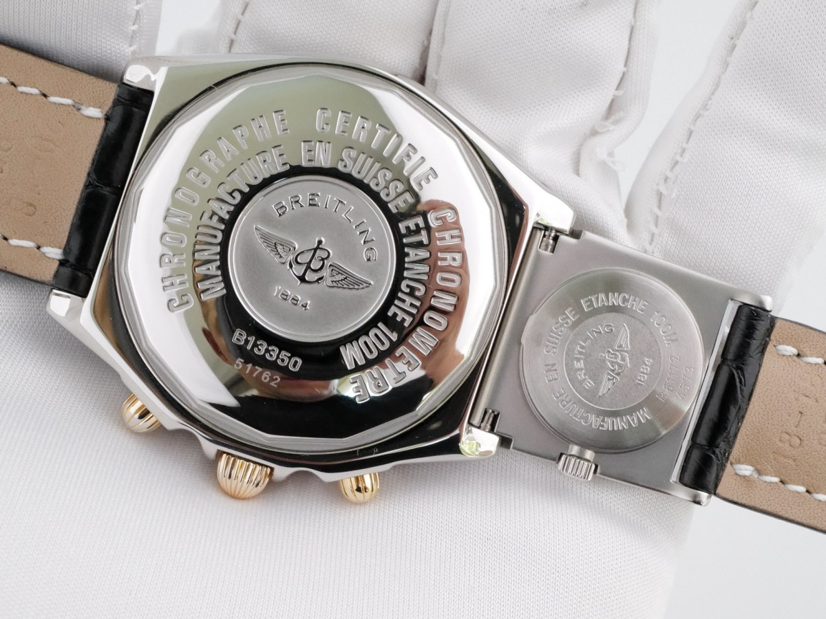 Швейцарський годинник Breitling Chronomat UTC Gold Steel