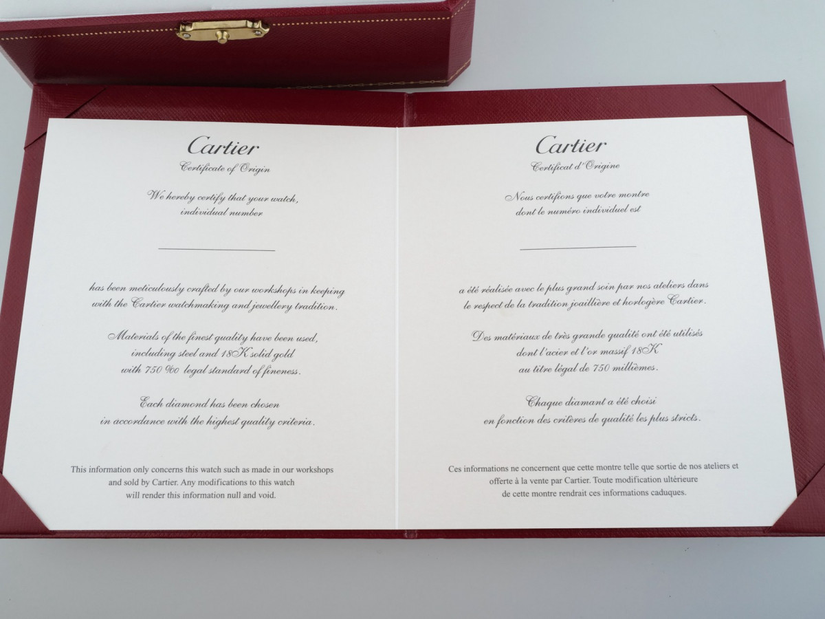 Швейцарський годинник Cartier Santos Galbee