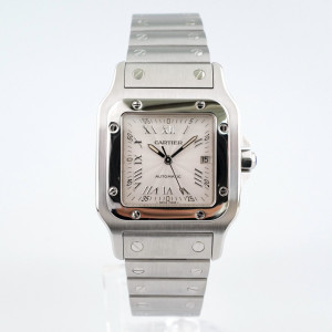 Швейцарський годинник Cartier Santos Galbee Applied Indexes