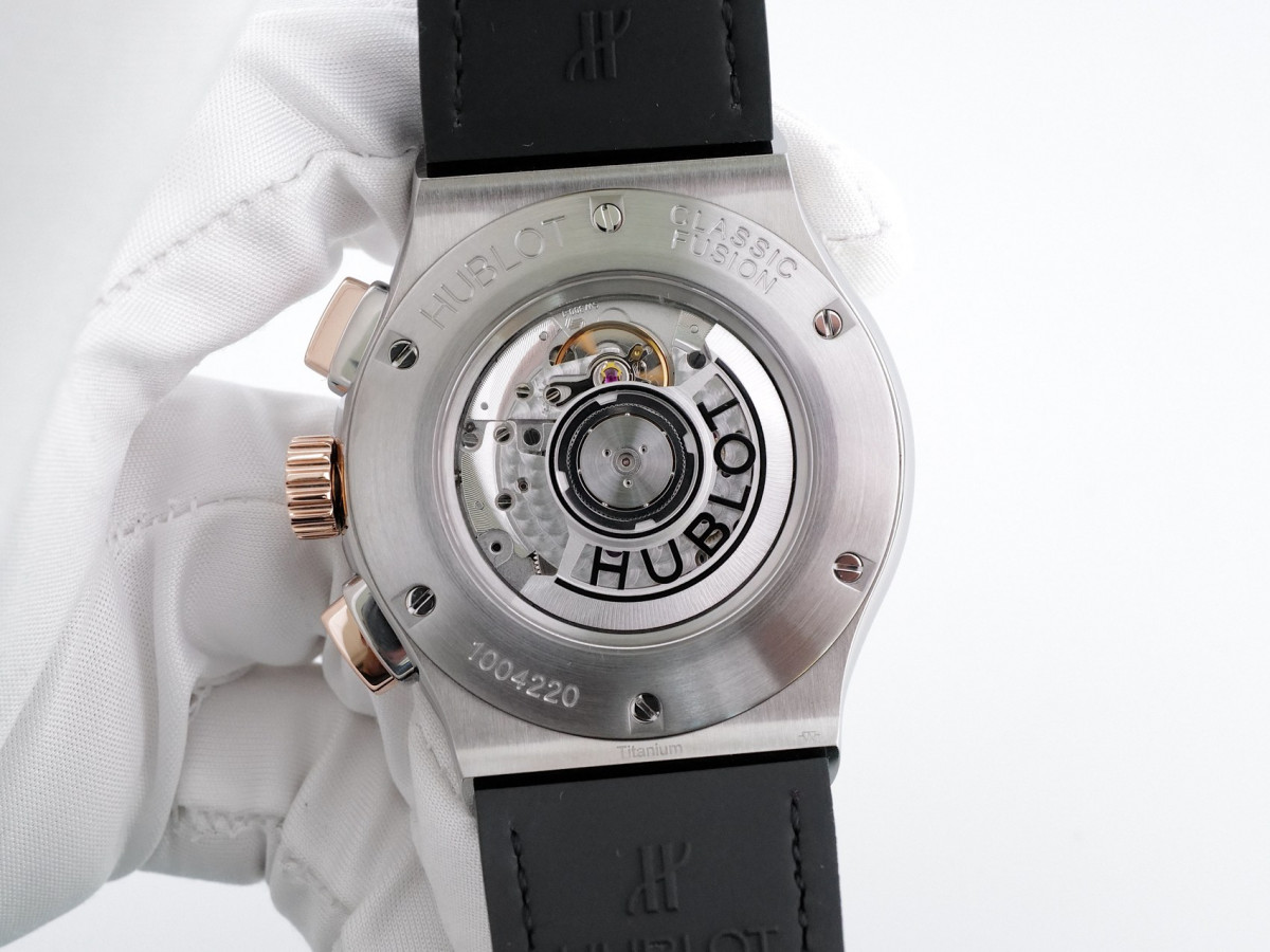 Swiss watch Hublot Classic Fusion Chronograph Titanium King Gold