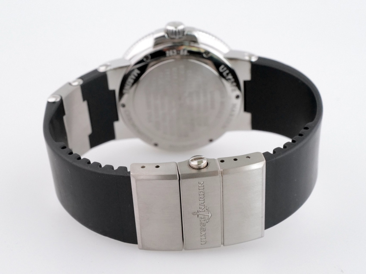 Швейцарський годинник Ulysse Nardin Maxi Marine Chronometer Black Dial 41