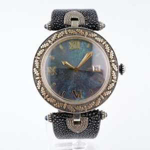 Швейцарские часы Labortas охотничьи серебро