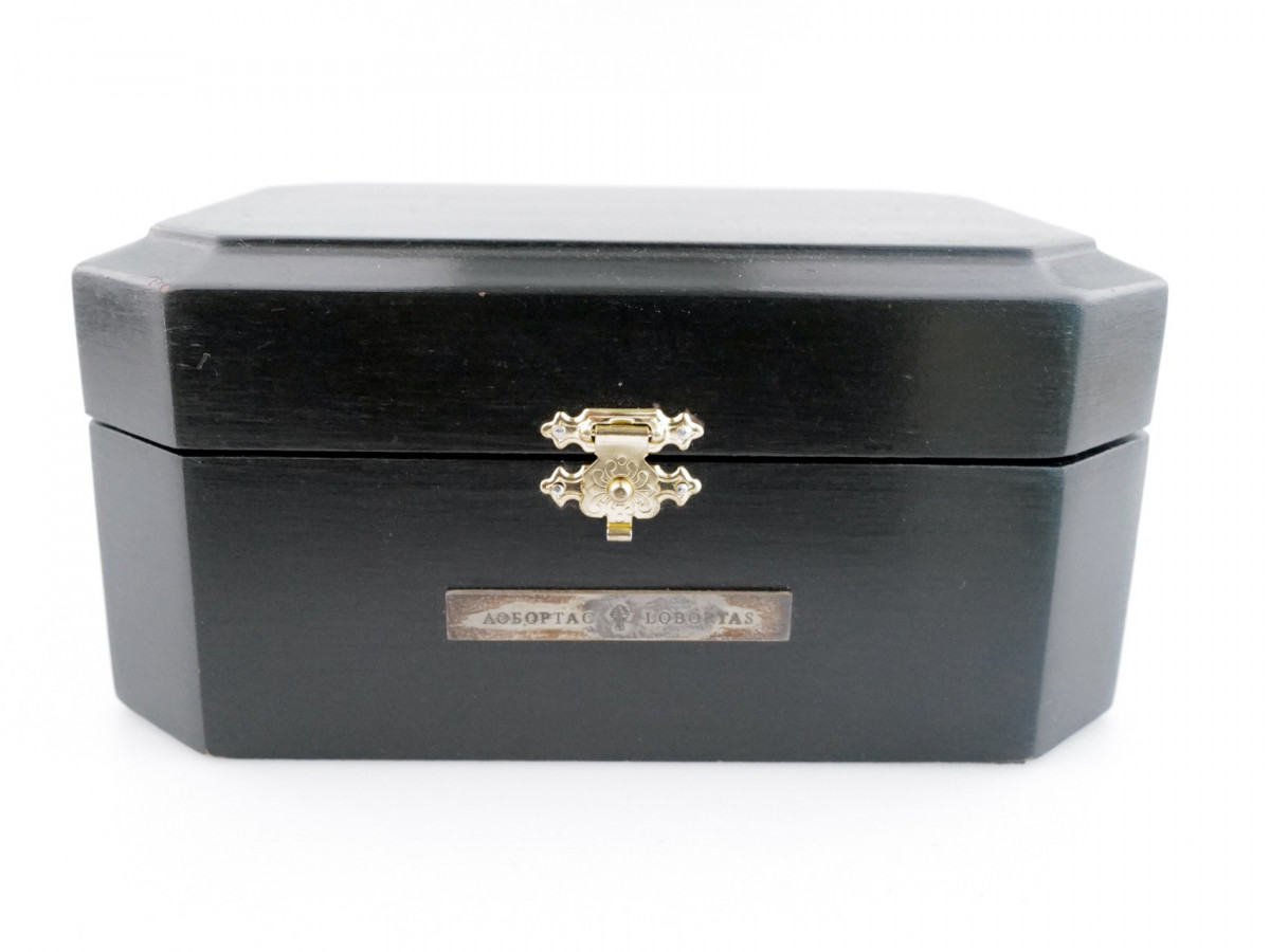 Швейцарские часы Labortas охотничьи серебро